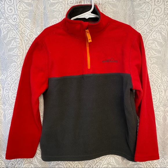Eddie Bauer Fleece Quarter Zip Pullover - Picture 6 of 9